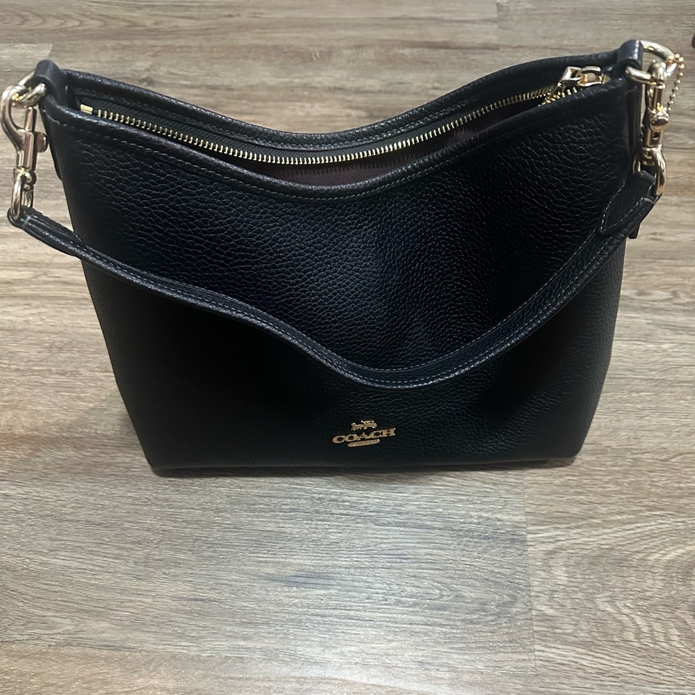 Coach Black Laurel Shoulder Bag - Picture 2 of 7